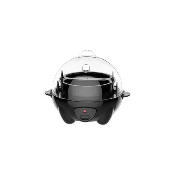 Brentwood Appliances TS1045BK 7 Egg Stainless Steel Electric Cooker with Auto Shut Off Black