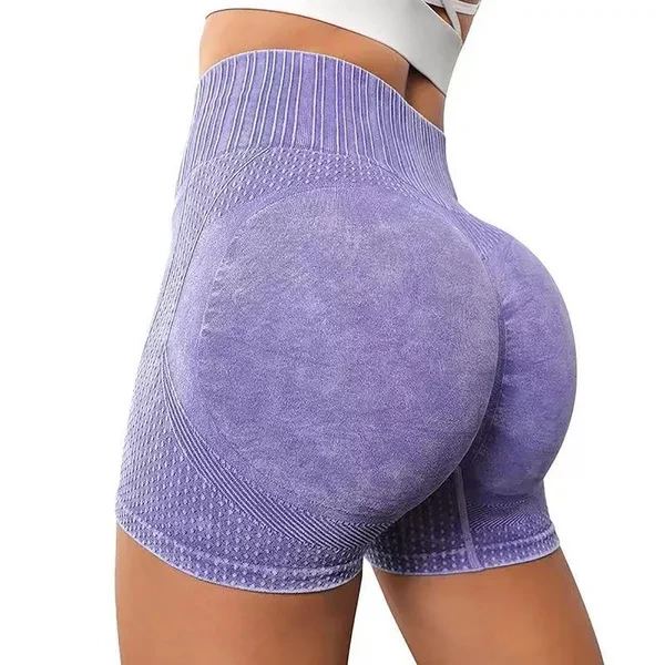 Women Yoga Shorts High Waist Workout Shorts Fitness Yoga Lift Butt Fitness Ladies Yoga Gym Running Short Pants Sportswear
