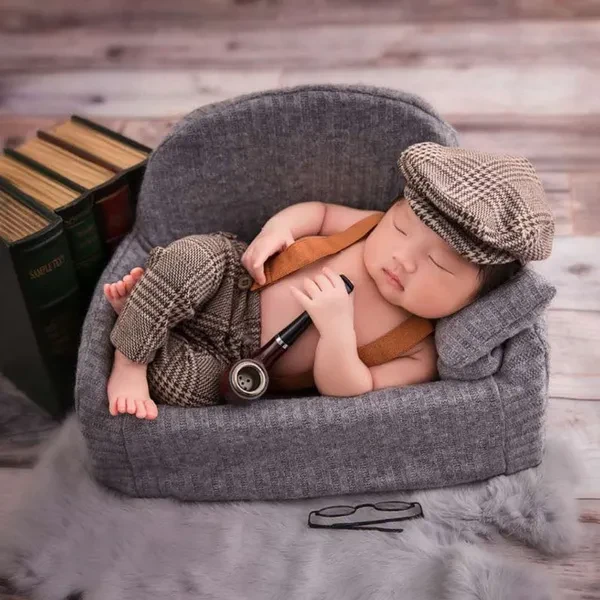 Newborn Photography Props Baby Hat Pants Clothing Set Photo Shooting Costume Outfit Clothe Photography Props Accessories SAL