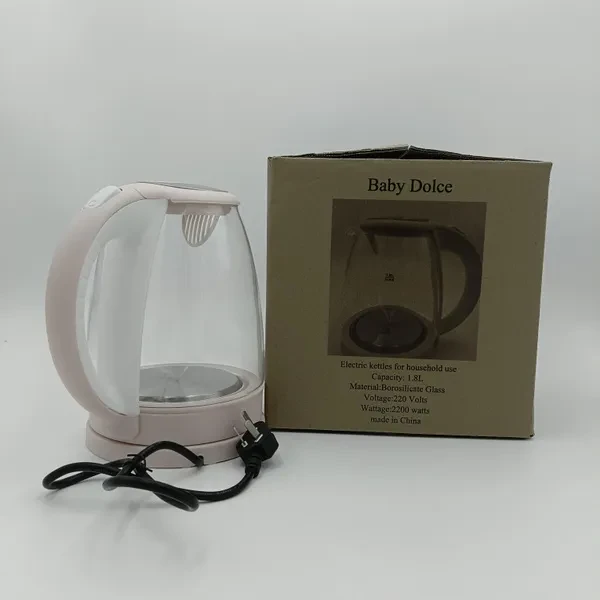 Baby Dolce Electric kettles for household use 1.8-liter electric kettle for home, fast heating speed