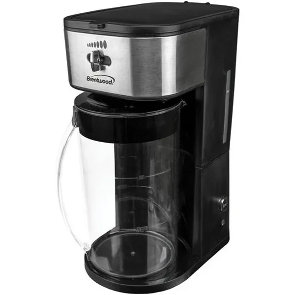 Brentwood Appliances KT-2150BK 700 watt 64 oz Iced Tea & Coffee Maker, Black