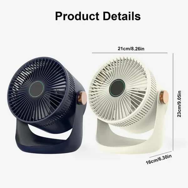 Kitchen Wall Mount Electric Fan USB Home Desktop Air Coolers Toilet Air Circulators Fan for Indoor Outdo