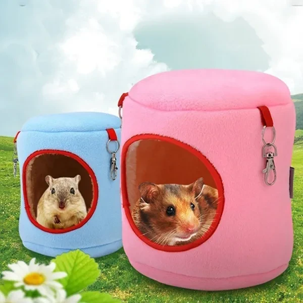 Newest Hot Selling Ferret Hamster Rabbit Rat Parrot Squirrel Hammock Hanging Bed Cotton Nest House Cage Toy S-XL
