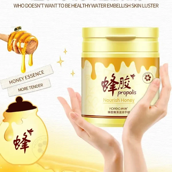 170 Natural Milk Honey Hand Wax Film Shape Exfoliating Propolis Hand Cream Paraffin