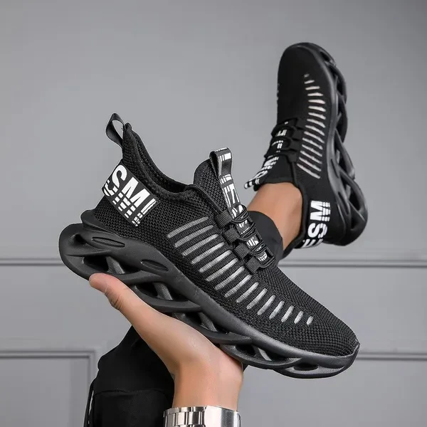 New Fashion Men's Women's Running Shoes Sneakers Breathable Comfortable Non-slip Shoes Lightweight Tennis Shoes Casual Sport Shoes Plus Size 36-47