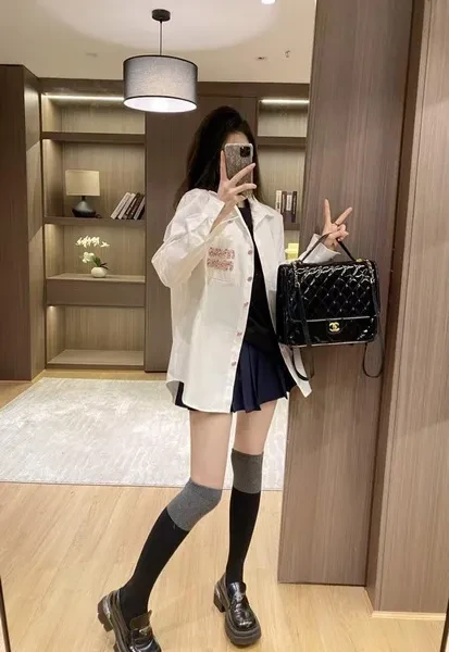 Women's Fashion Long Sleeve NewShirt Casual Women Coat *250212-4