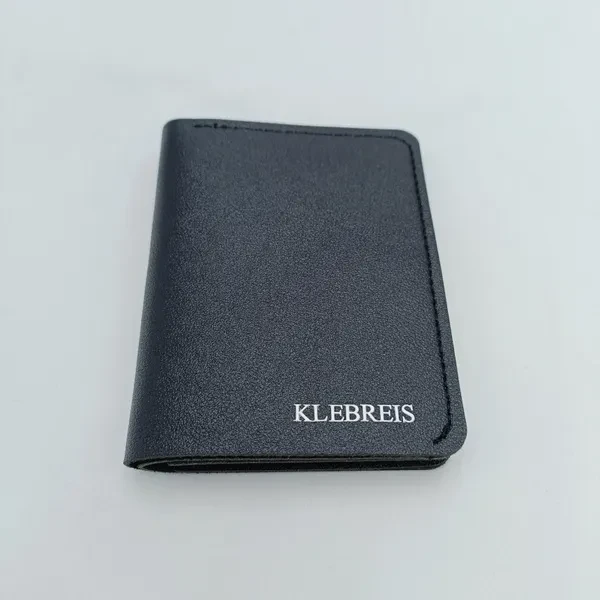 KLEBREIS Pocket wallets Multipurpose PU Leather Wallet For Men and Women, Black