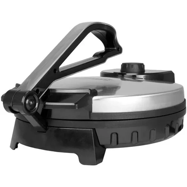 Brentwood Appliances TS-129 12 in. Non - Stick Tortilla Maker, Metalic