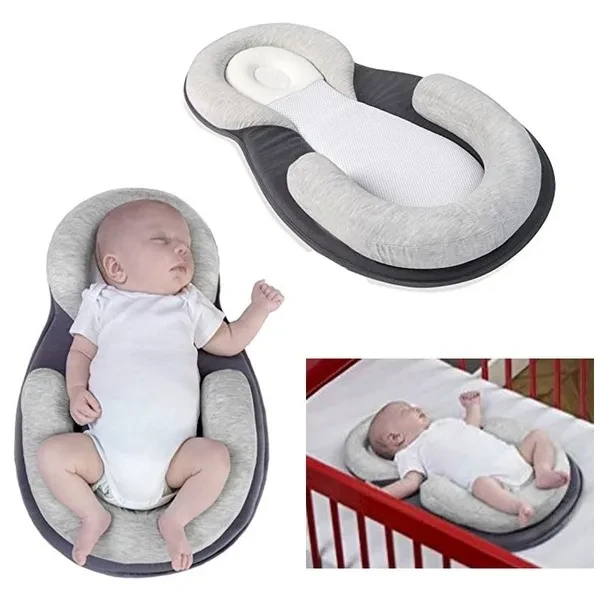 Baby Stereotypes Pillow Infant Anti Rollover Pillow for 0 12 Months Baby Sleeping Positioner Pillow