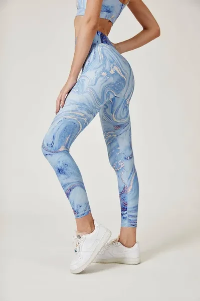 Yoga Leggings Ladies Fashion Printed Leggings Ladies Casual Pants Fitness Pants Ladies Sports Leggings Yoga Pants Size XS-2XL