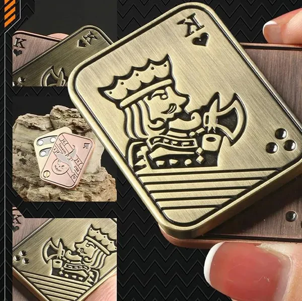 Fun Magnetic Fidget Slider Adult EDC Metal Fidget Toy ADHD Hand Spinner Autism Sensory Toys Anxiety Stress Relief Adult Gifts (8 Style)